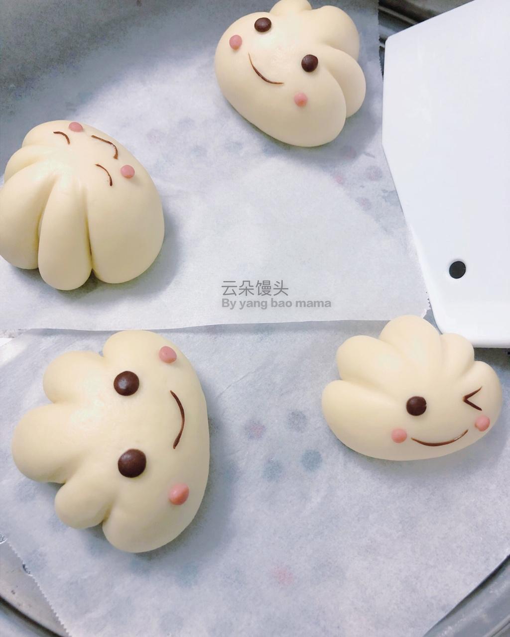 《Tinrry+》美姬老师教你做可爱云朵造型馒头