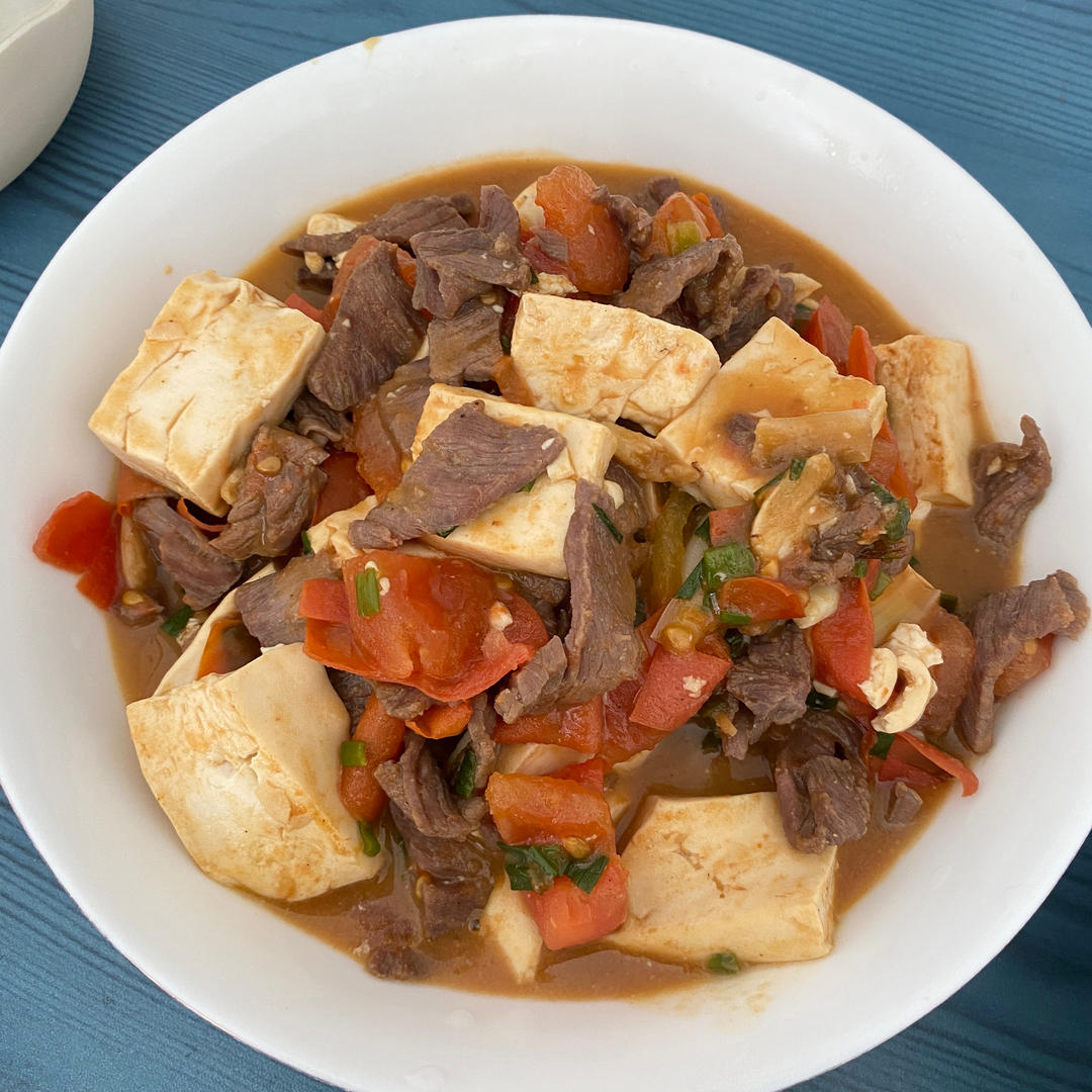 番茄牛肉豆腐汤这样做也太好喝了吧❗️❗️