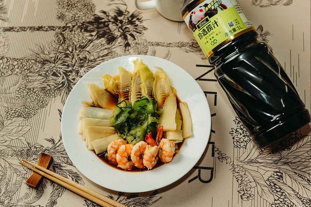 捞汁四珍的做法