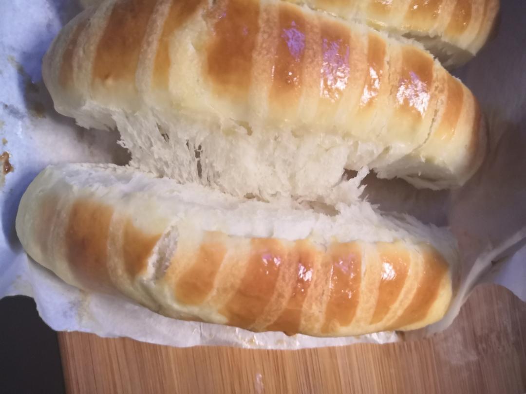 纯奶手撕吐司的做法 步骤1