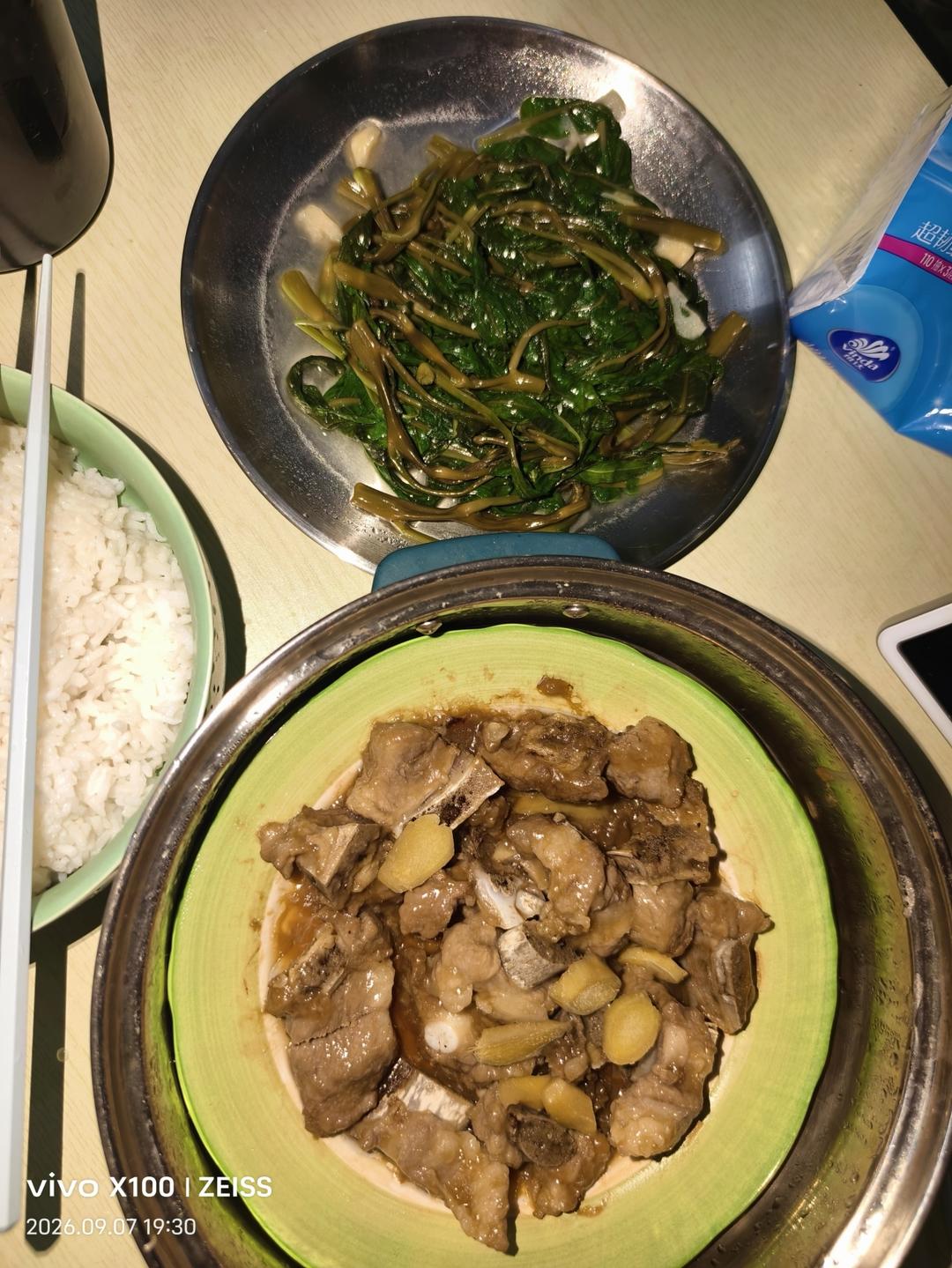 清蒸排骨