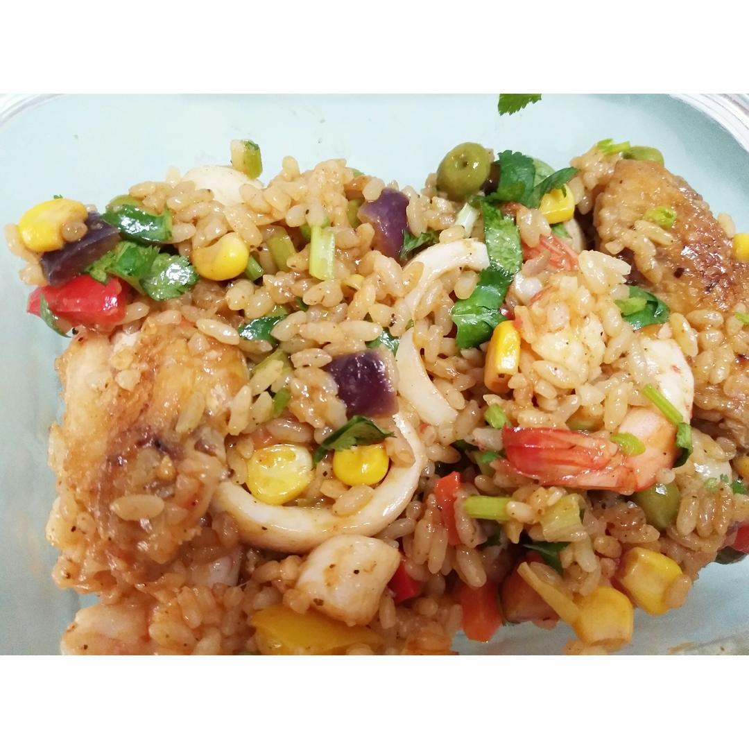 【曼食慢语】Seafood Paella 西班牙海鲜饭