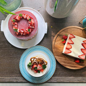 strawberry cheesecake草莓慕斯蛋糕（自用图后补）搬运自HidaMari Cooking