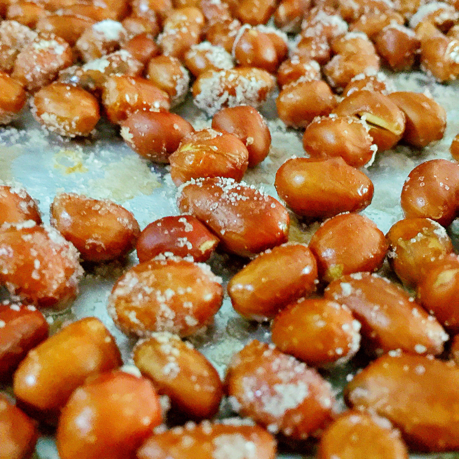 烤箱版油炸花生米