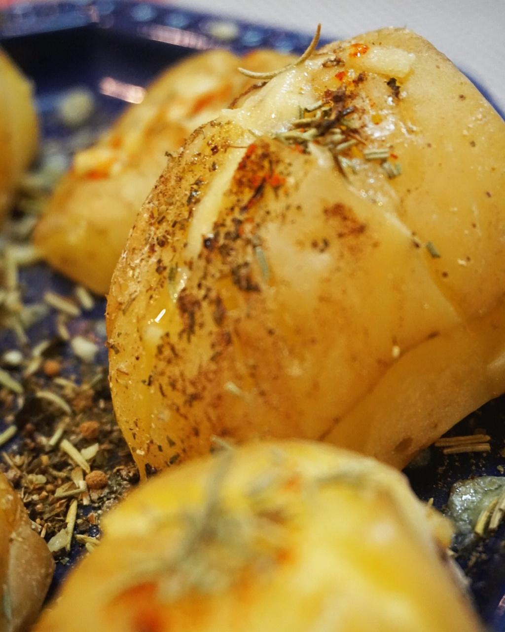 英国菜之放荡烤土豆fondant potato