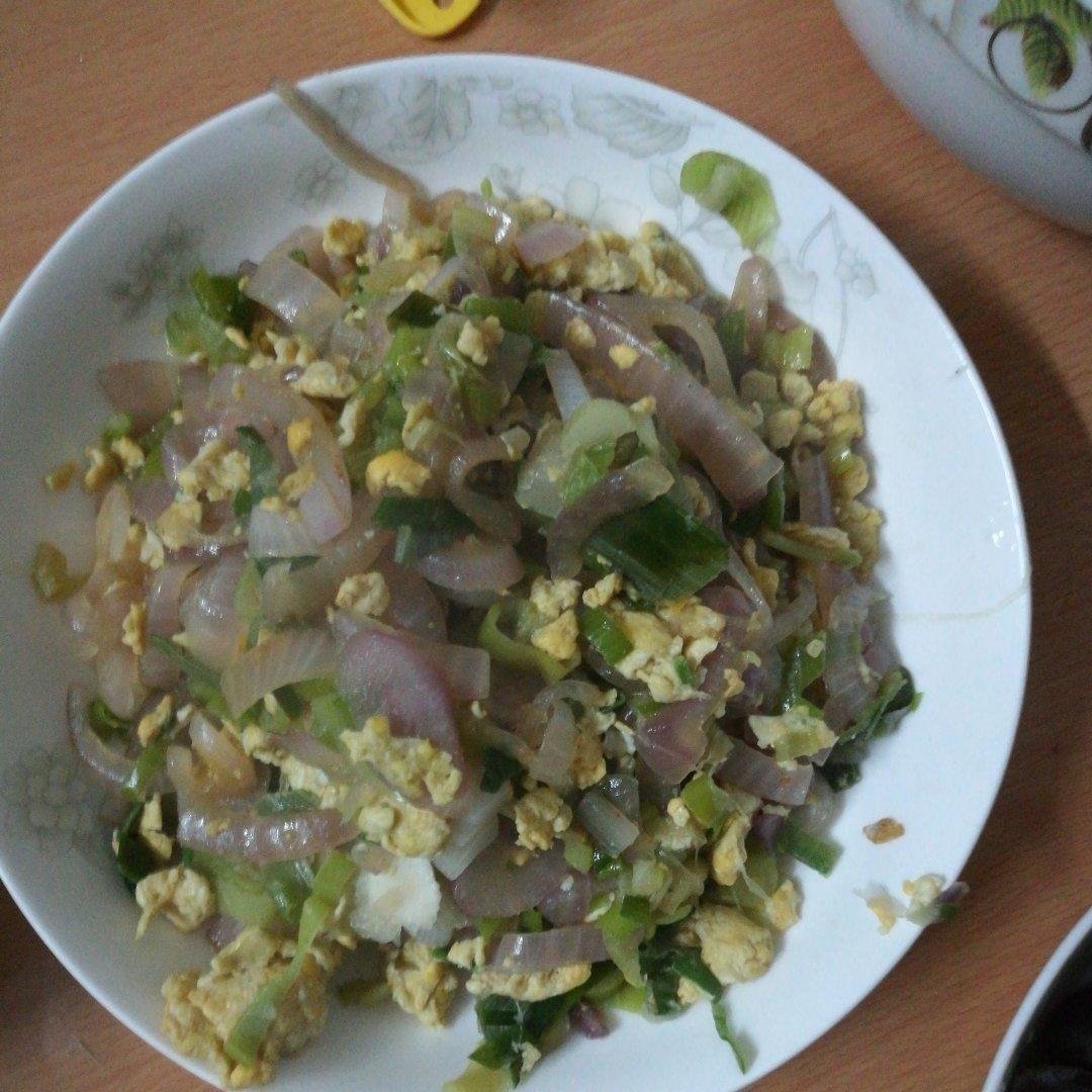 洋葱炒蛋