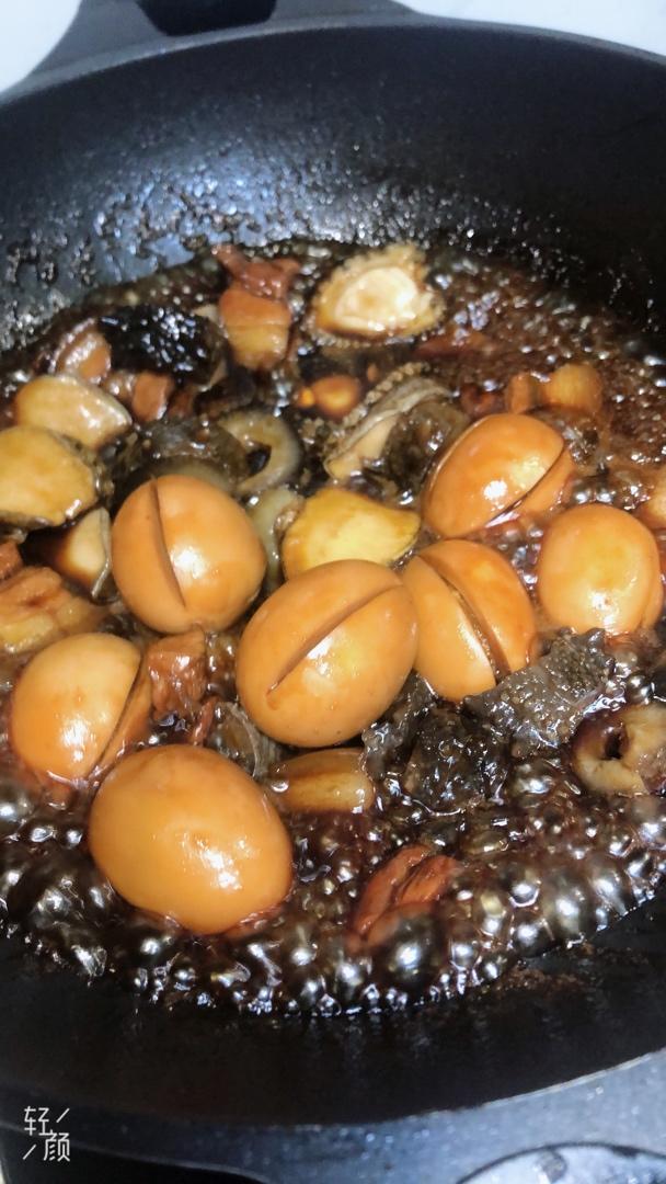 其实也不是很难的红烧肉烧蛋