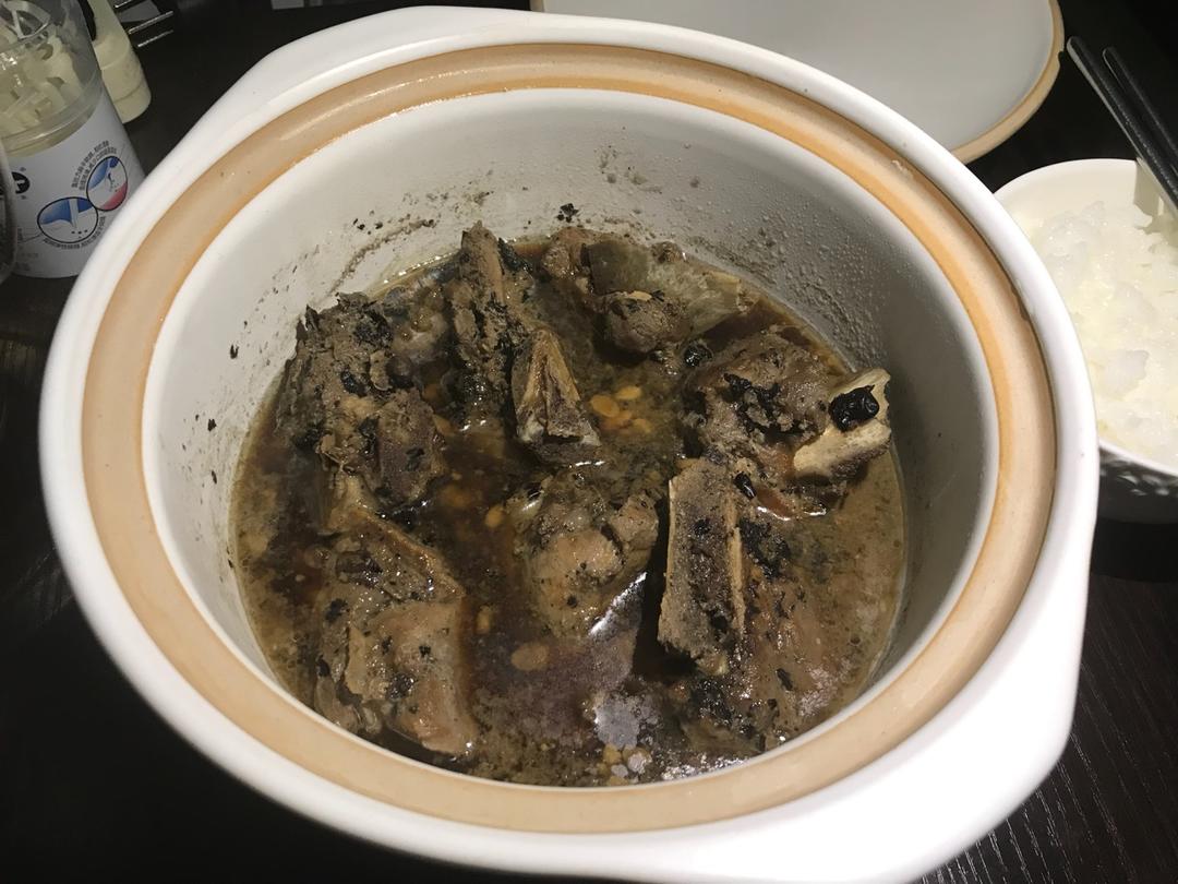 豆豉焖排骨