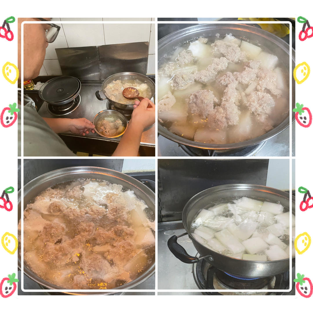 巨鲜美的冬瓜丸子汤