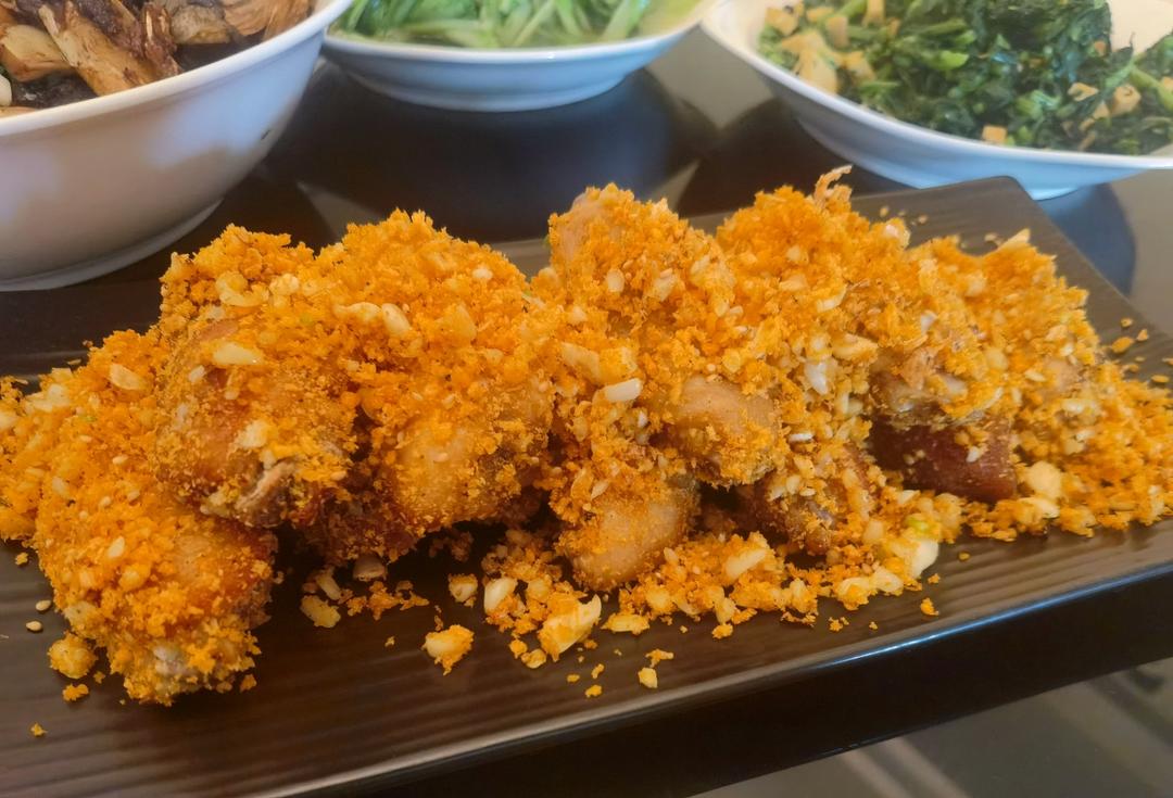 蒜香风沙鸡（简易家庭制作版）