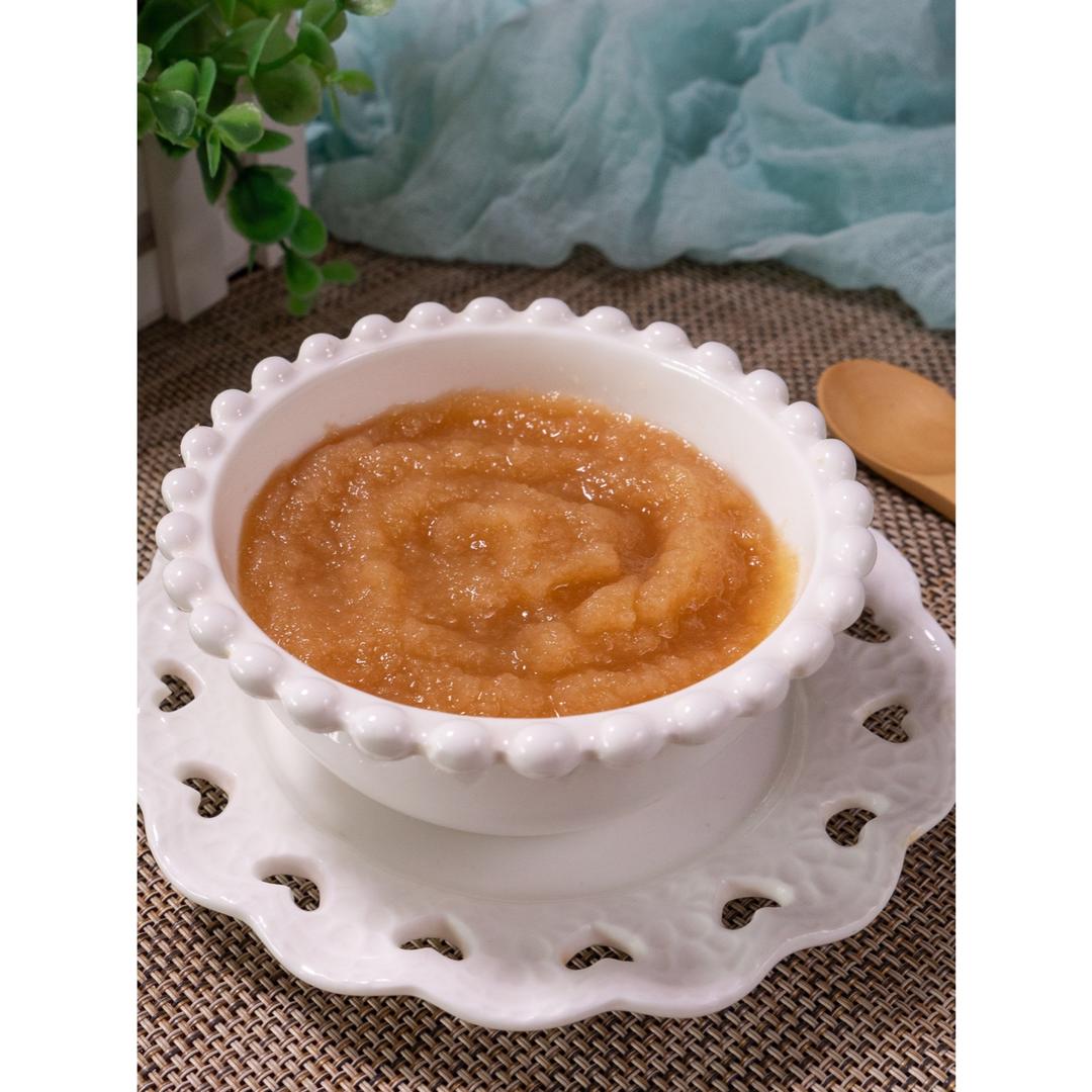 缓解宝宝腹泻的蒸苹果泥 辅食