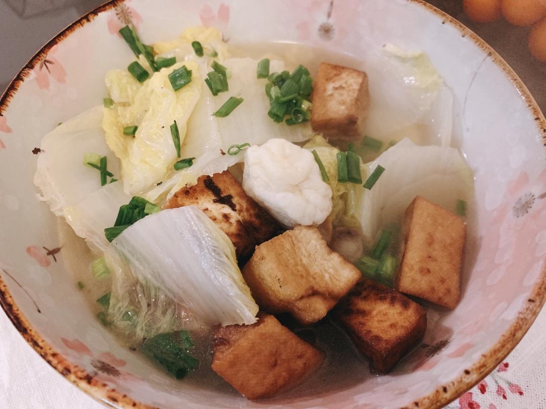 曼食慢语丨豆腐三吃·炸豆腐炖白菜