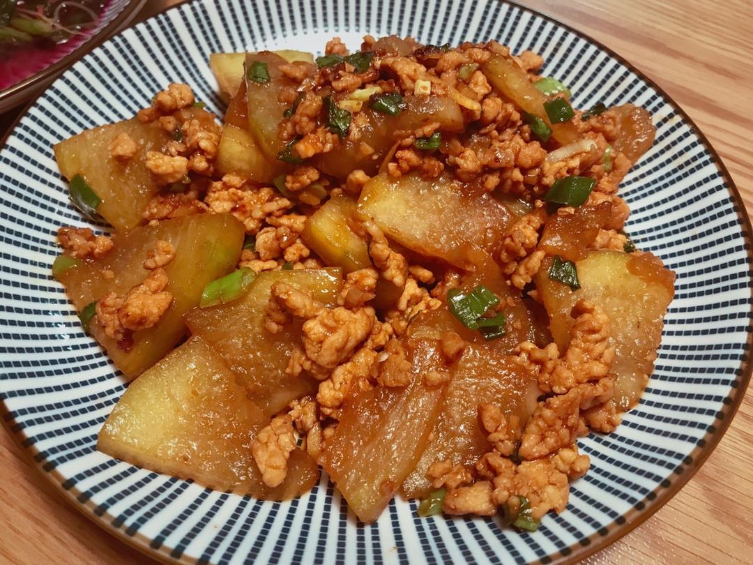 肉末炒冬瓜(超下饭)