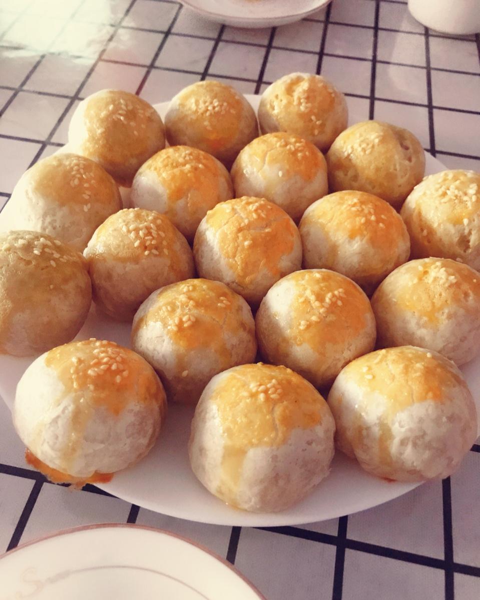 蛋黄酥，手工蛋黄酥