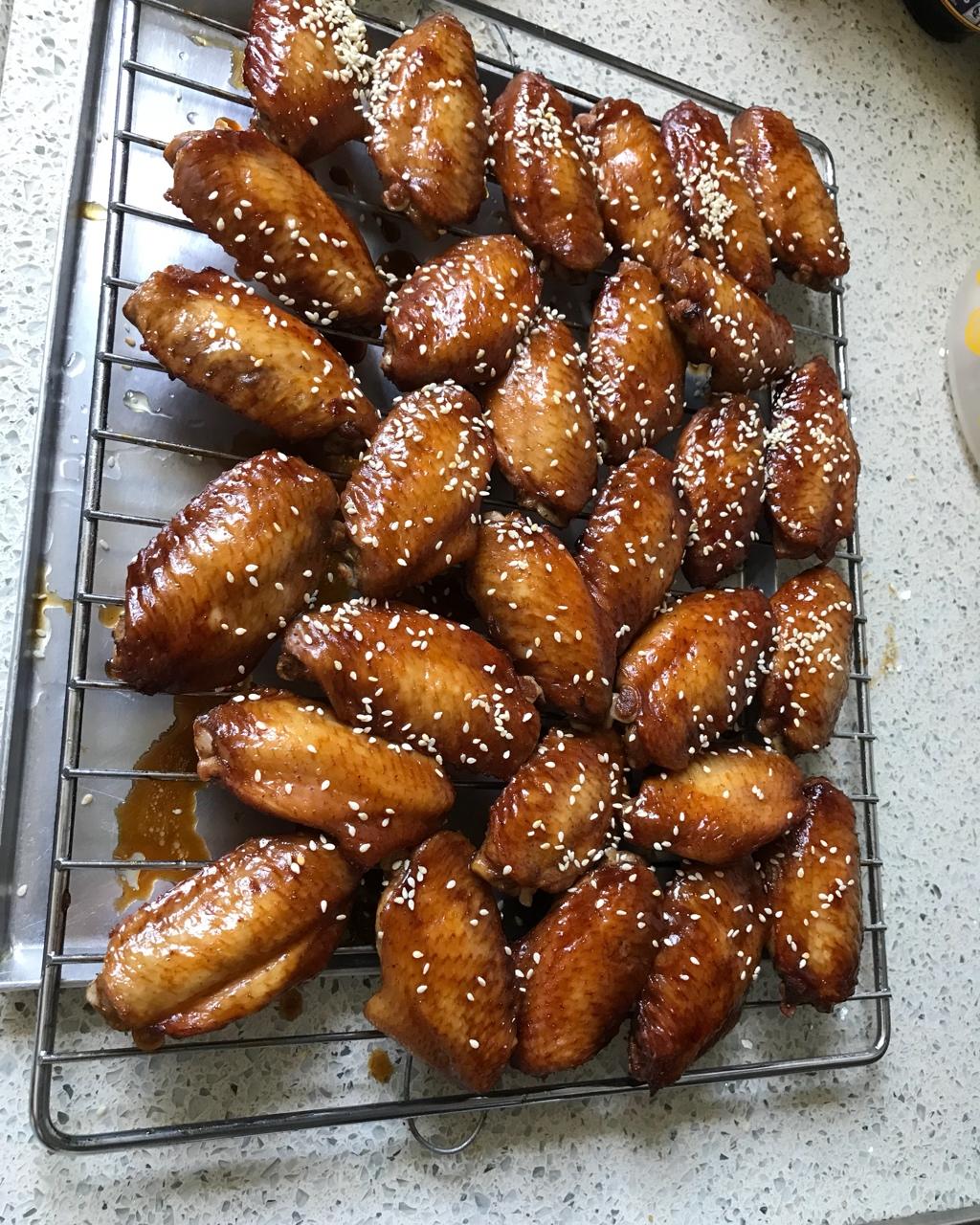 蜜汁鸡翅（烤箱）