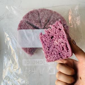 【健身减脂】蒸紫薯蛋糕（发糕）的做法 步骤15