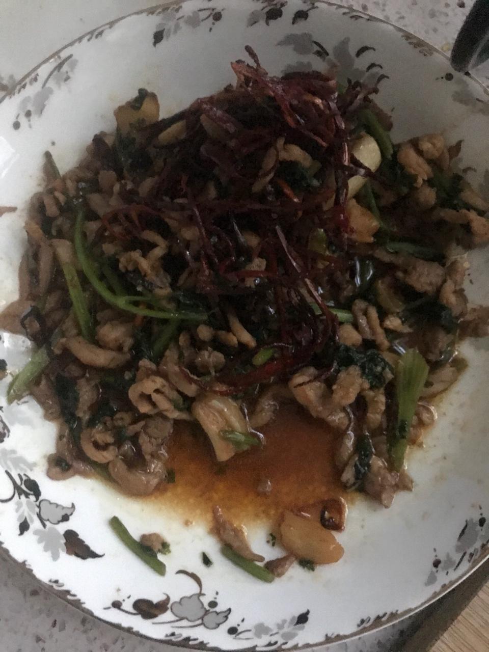 香辣肉丝