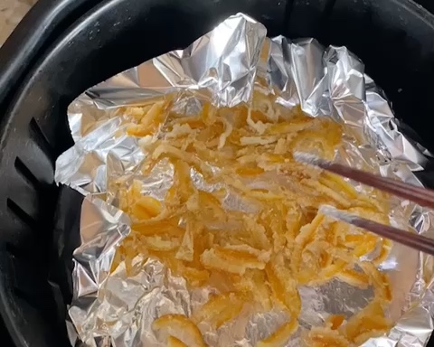 空气炸锅版橙皮糖的做法 步骤7