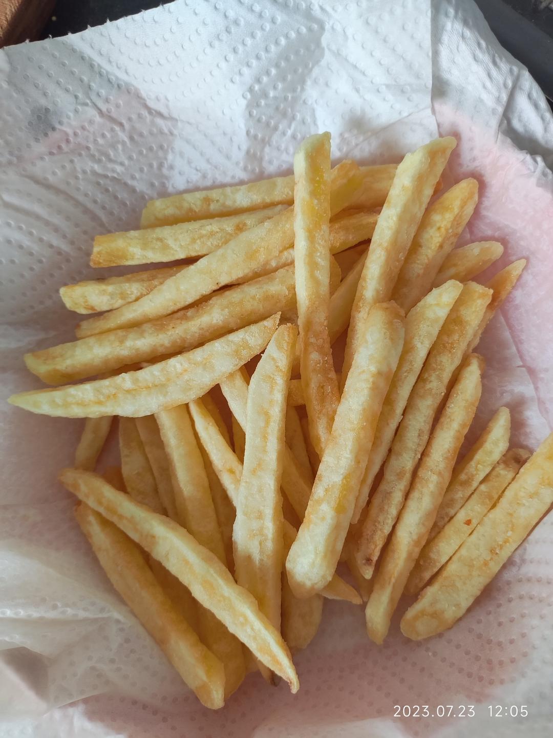 自制炸薯条