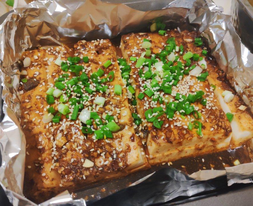 孜然烤豆腐