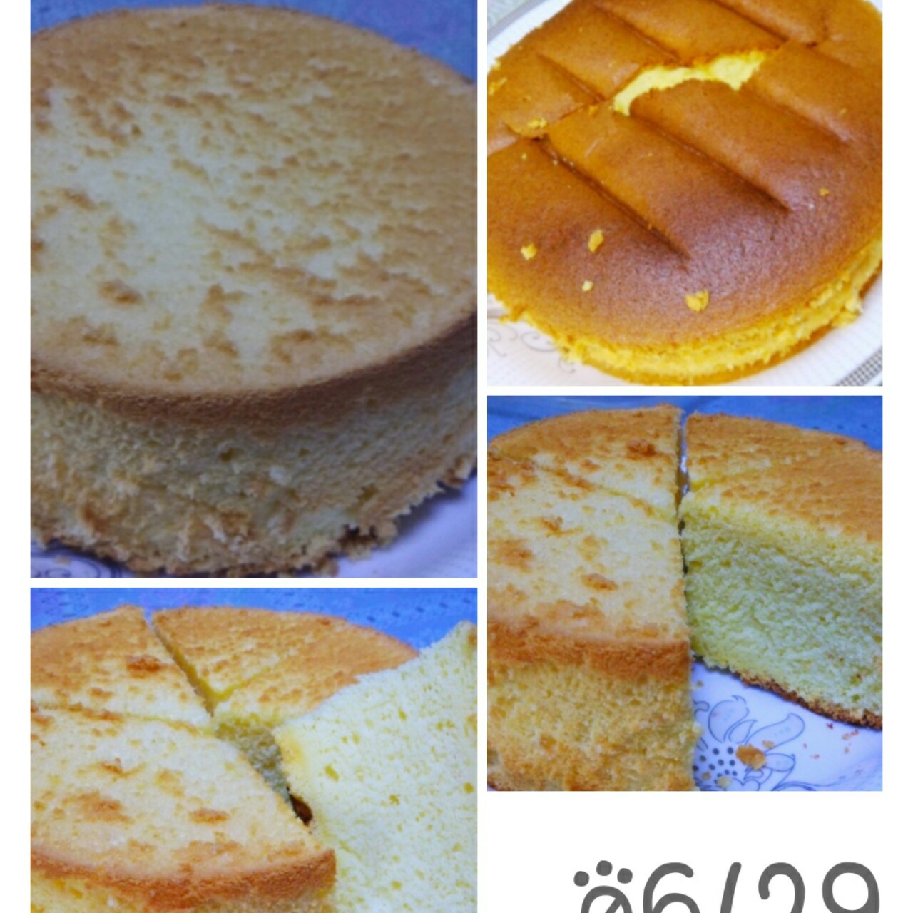 烤箱做蛋糕（戚风蛋糕的做法）