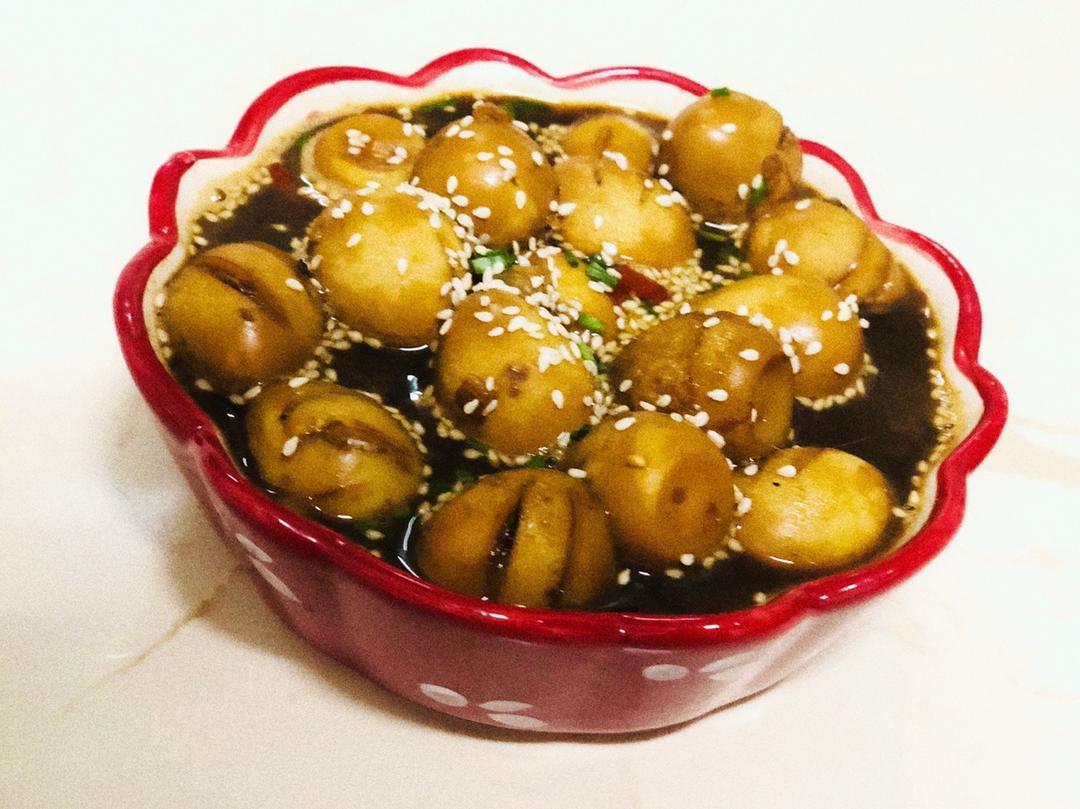 卤香鹌鹑蛋（经验之作）