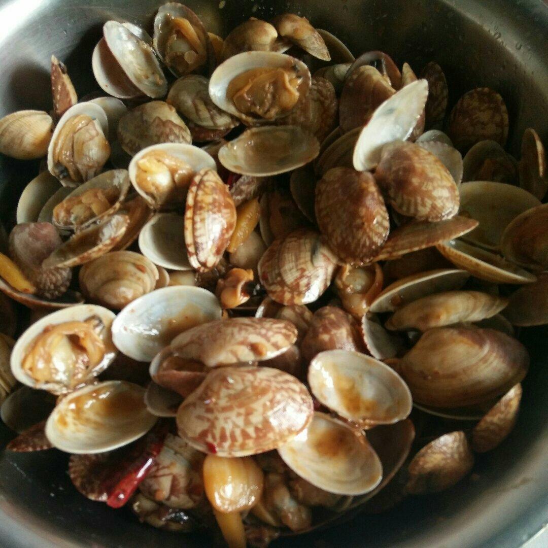 爆炒花甲