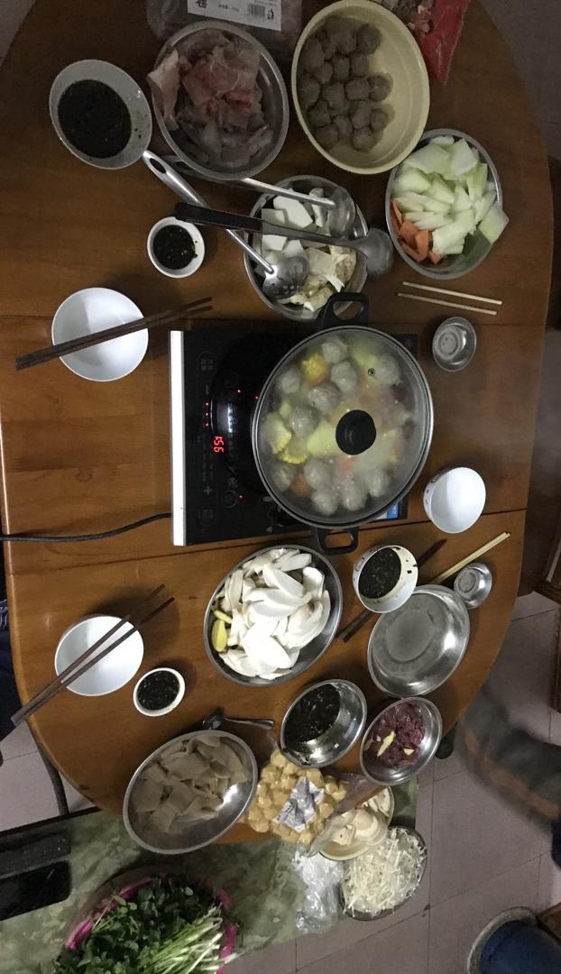 自家打火锅