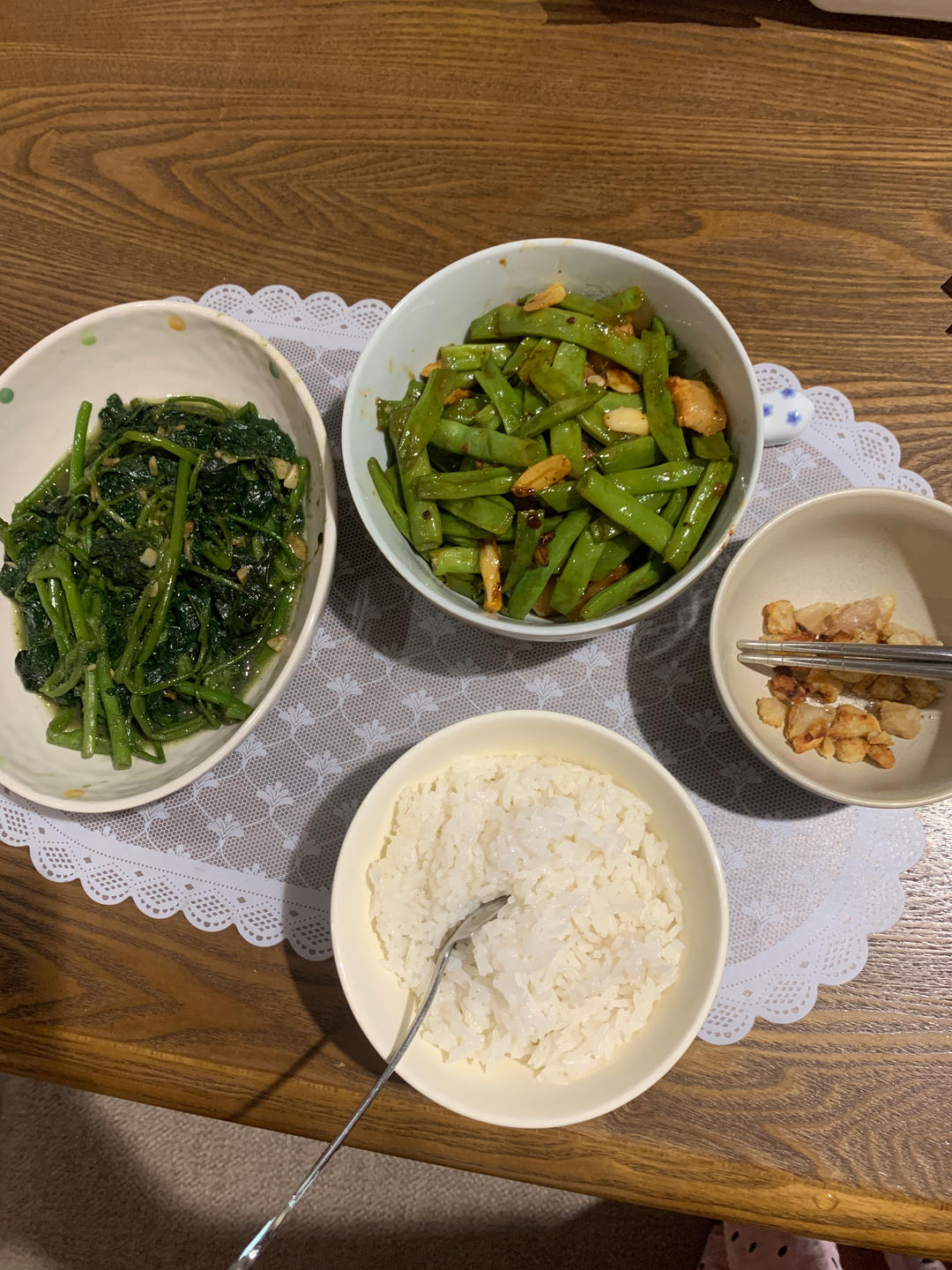 炒肉就得嫩—豆角炒肉（四季豆）