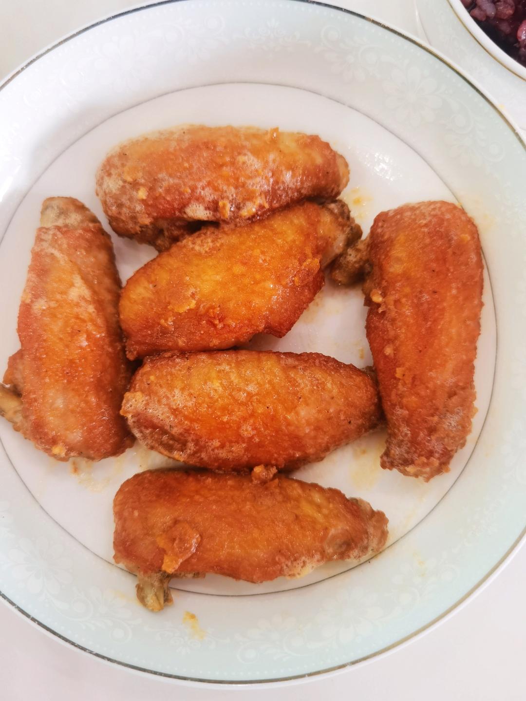 😋❗咸蛋黄鸡翅