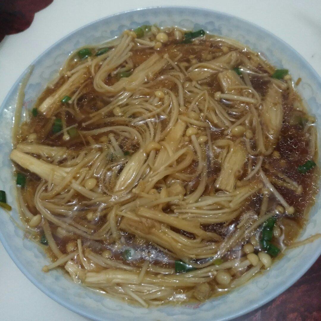 凉拌金针菇