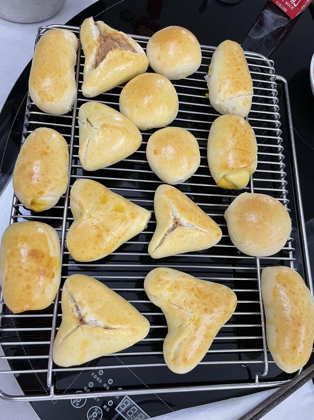 肉松沙拉酱面包（65度汤种）