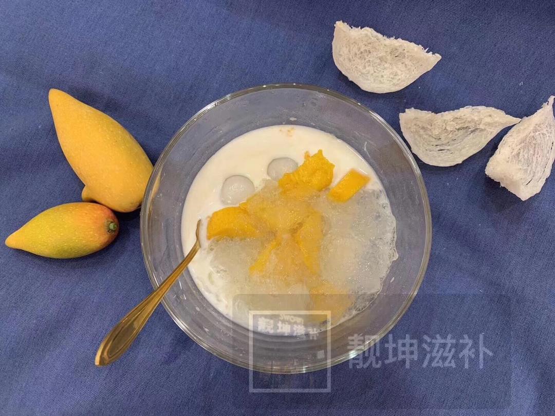 芒果燕窝汤圆的做法 步骤4