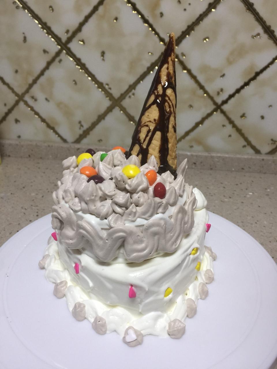 六寸戚风蛋糕