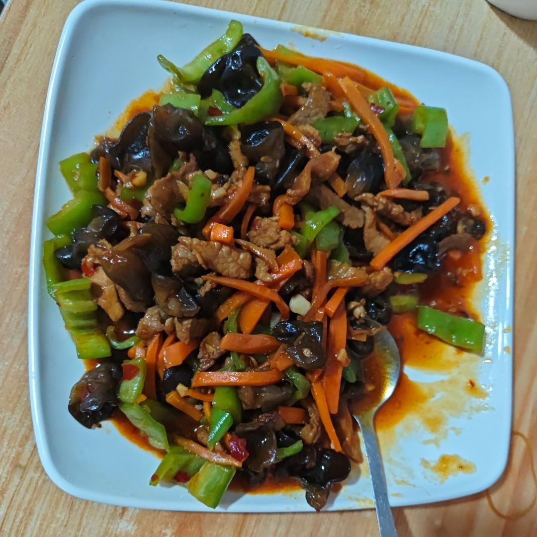 超级下饭鱼香肉丝（不辣版）