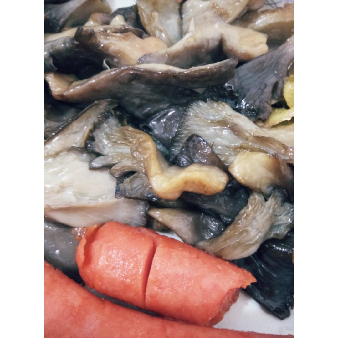 油炸平菇