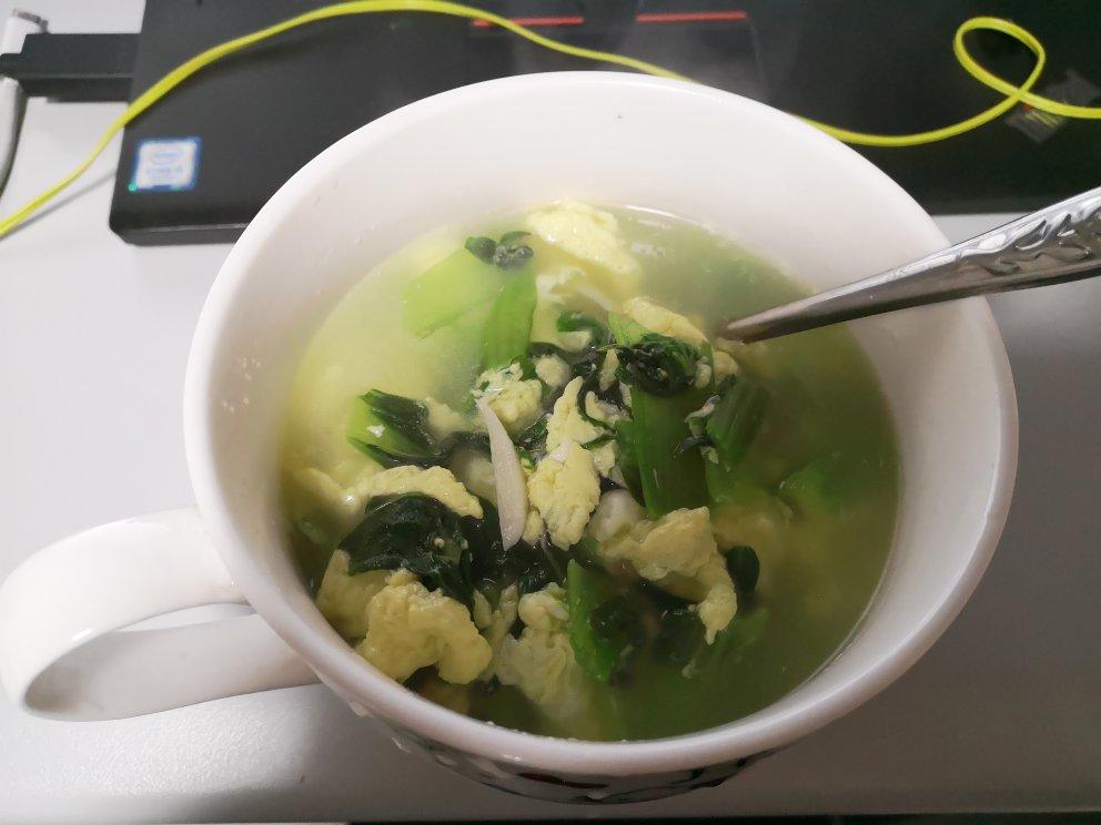 小白菜鸡蛋汤