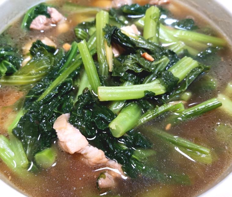 五花肉春菜煲～健康又好味😍😍