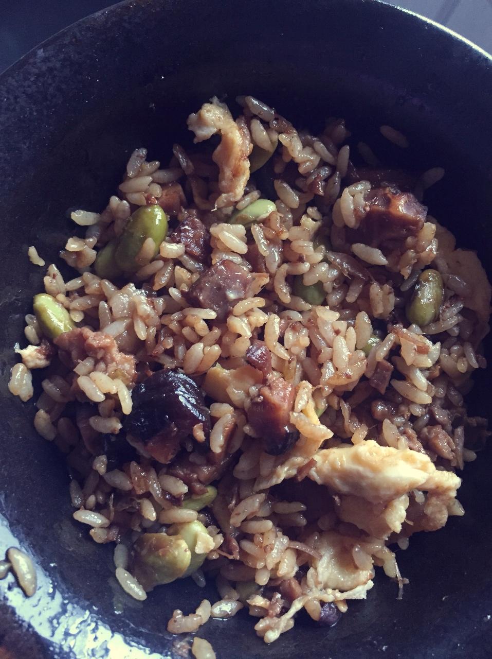 香菇油饭