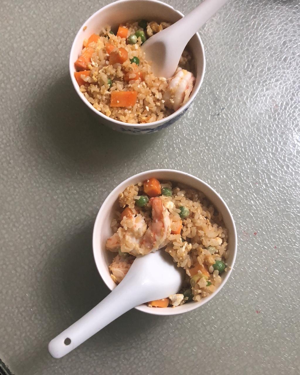 【耳光炒饭 & 烤茄子】