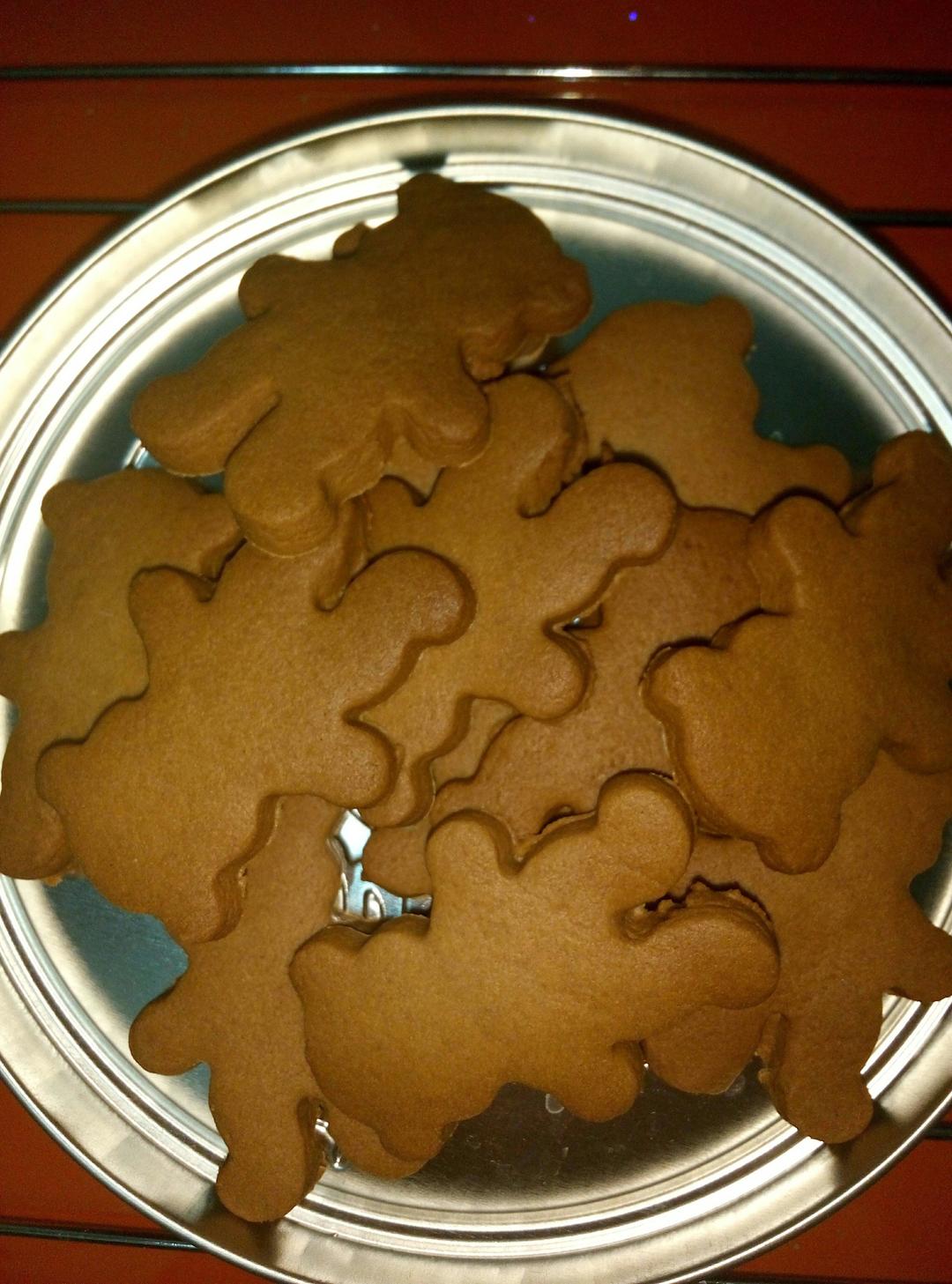 巧克力＆抹茶口味小熊饼干的做法