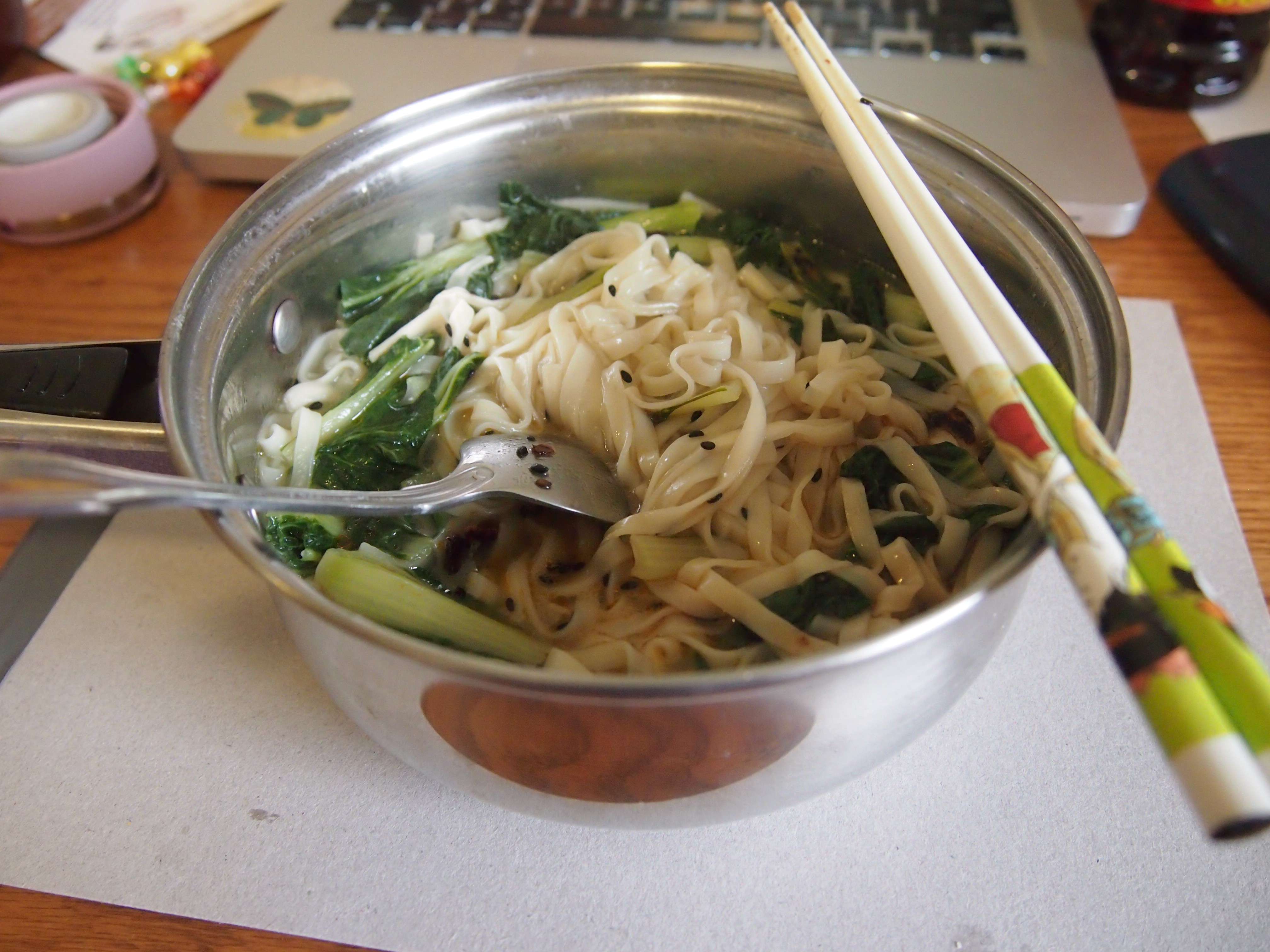青菜炒年糕