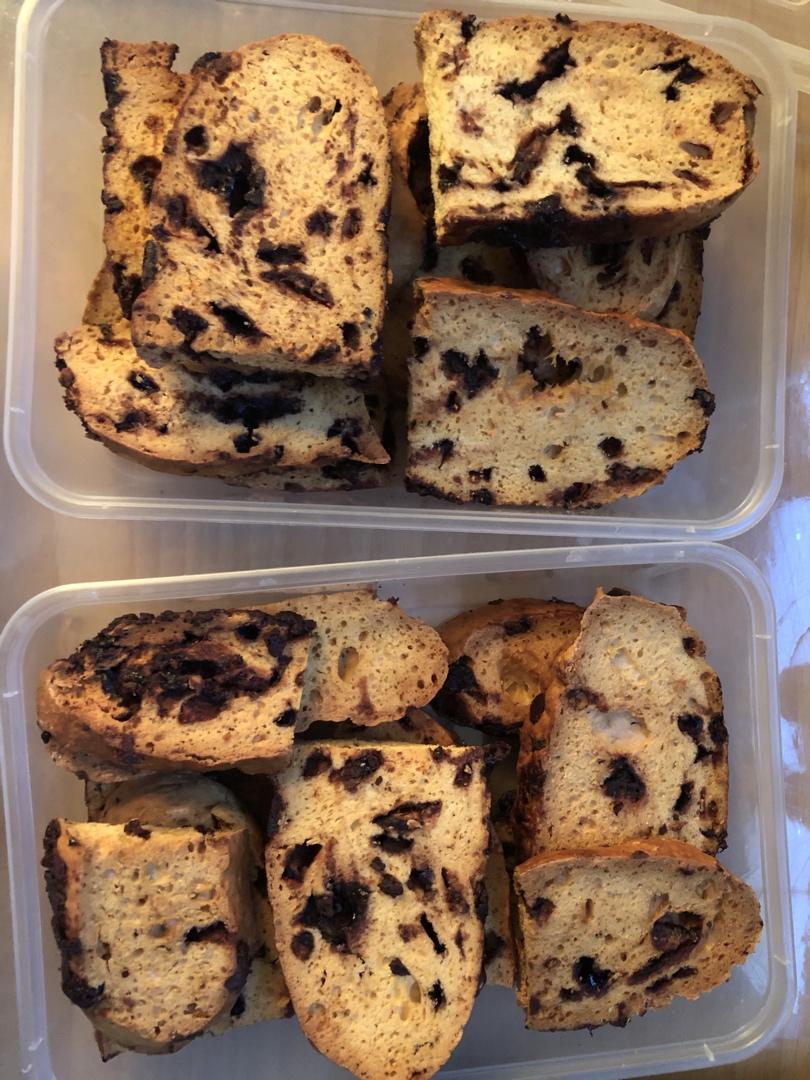 无油无糖减脂零食-biscotti意大利坚果饼干