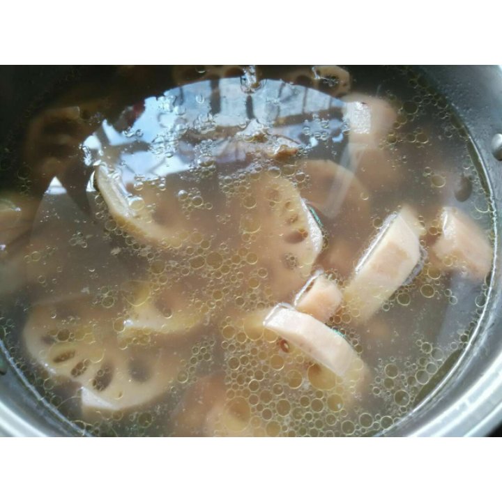高压锅版莲藕排骨汤
