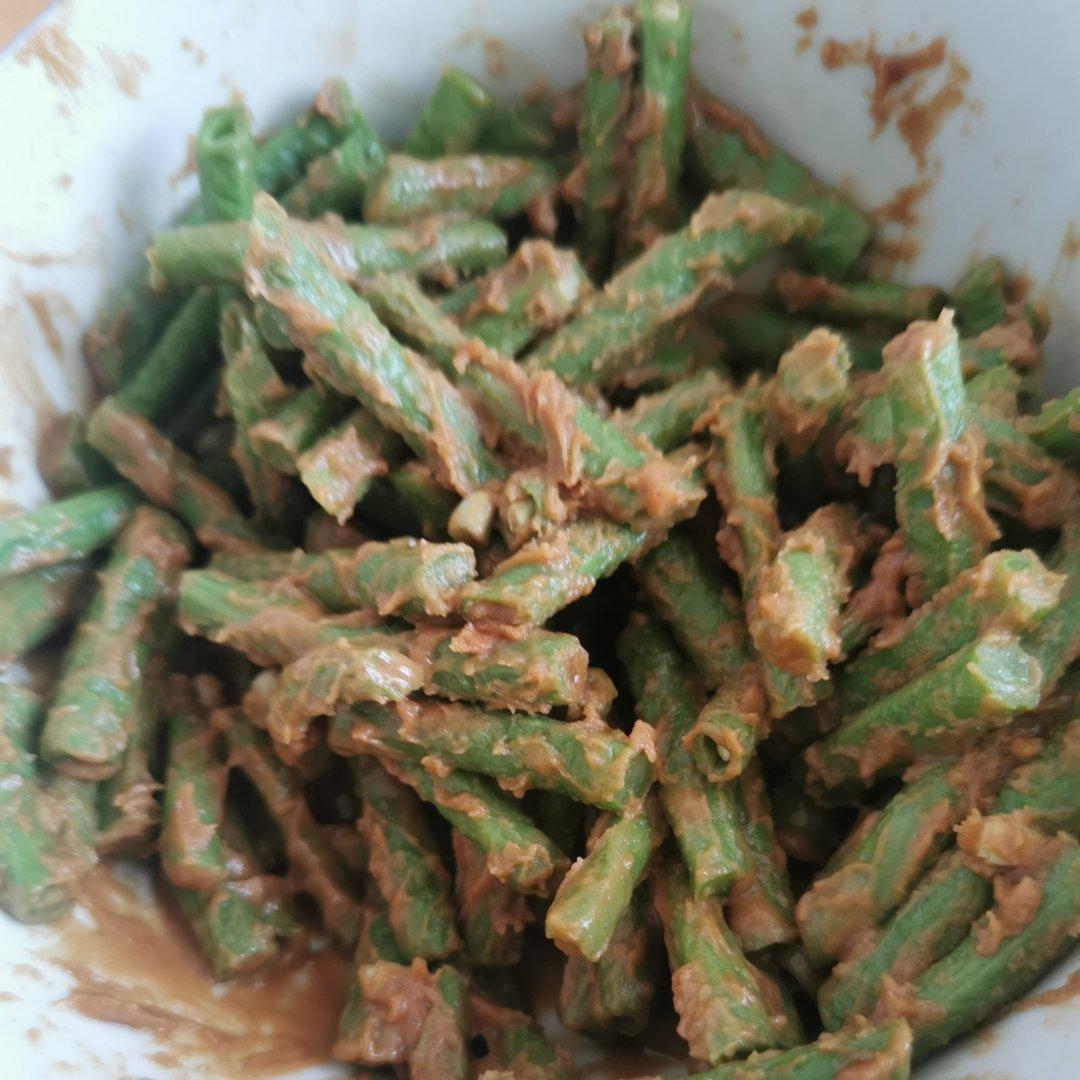 麻汁豆角