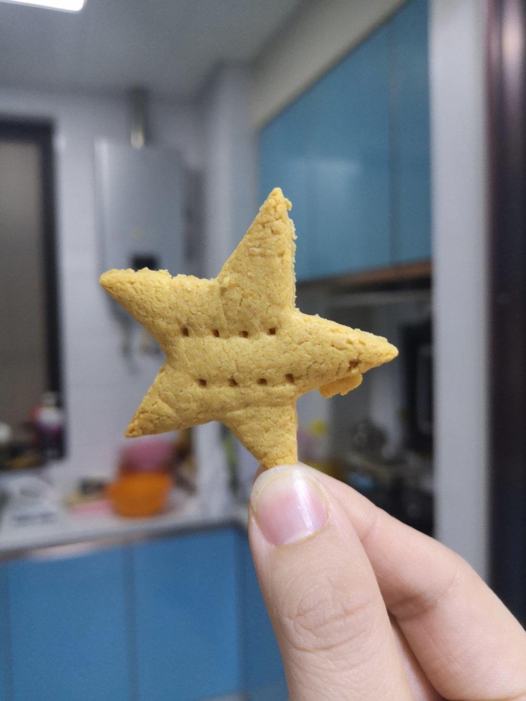 自制雪花酥小奇福饼干