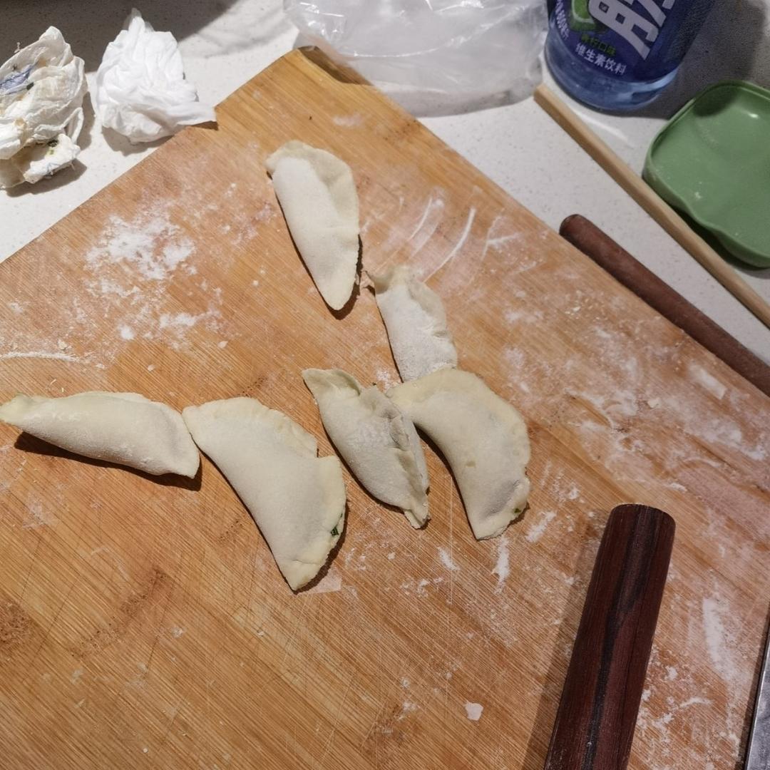 手工揉面三分钟，又韧又薄又好包的饺子皮