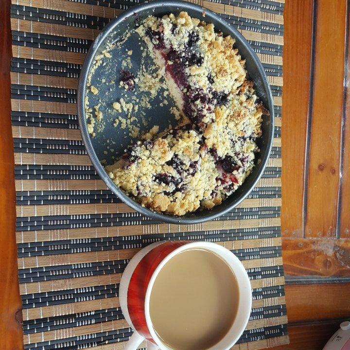 蓝莓酥粒小方块Blueberry Crumber Bars