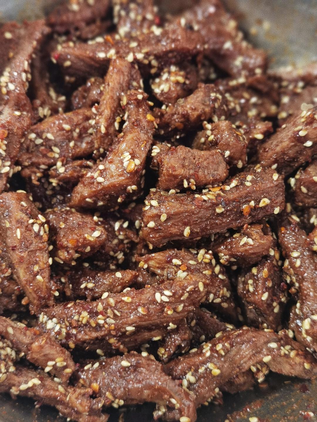 香辣手撕牛肉干