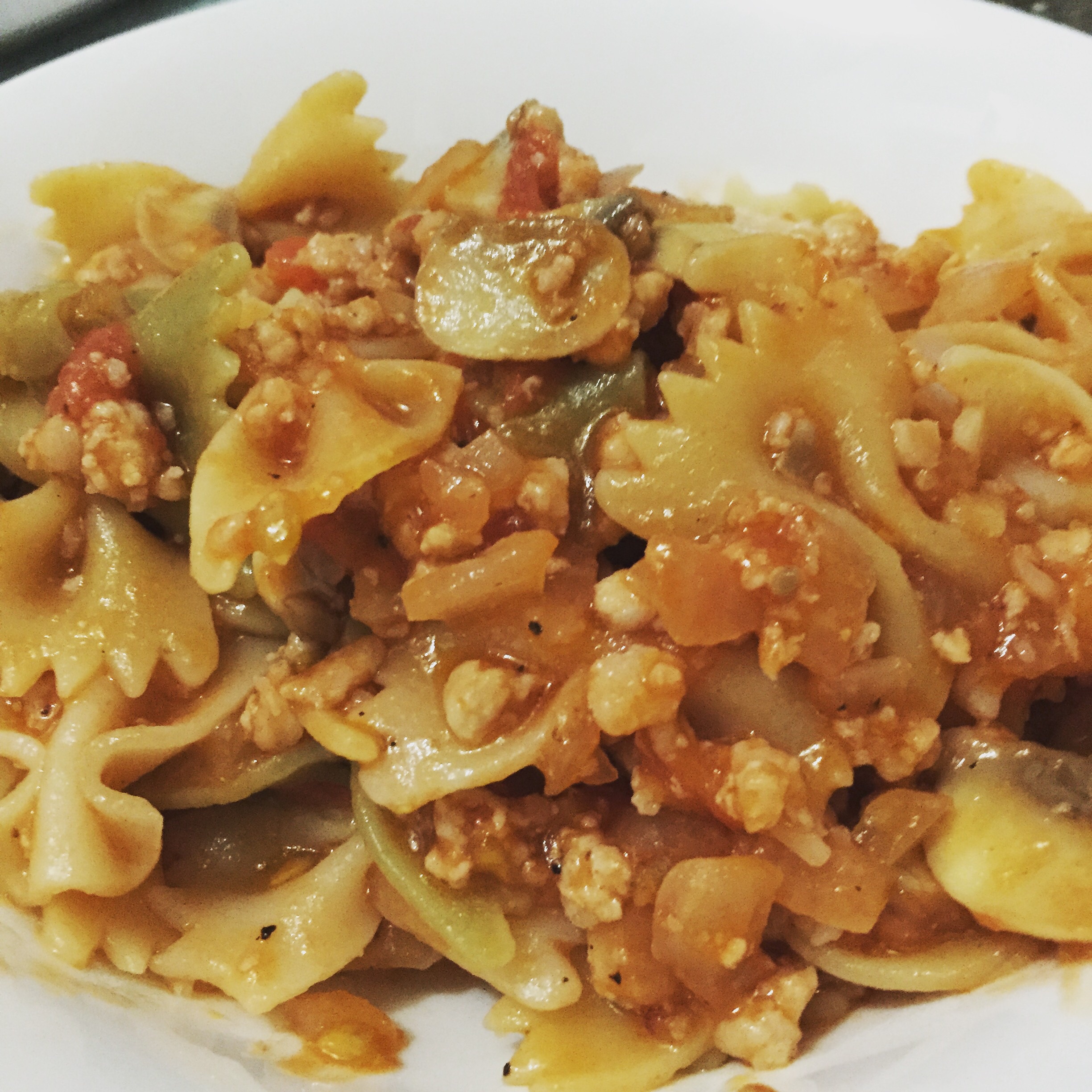 意式肉酱蝴蝶面